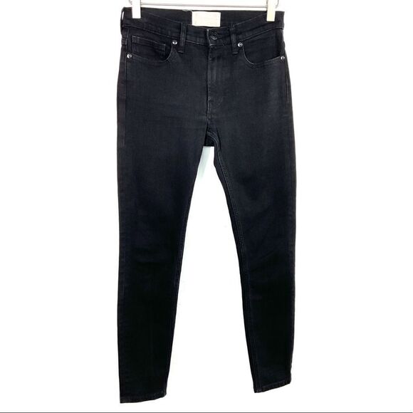 Everlane Washed Black High Rise Skinny Jeans 25 - Picture 1 of 5